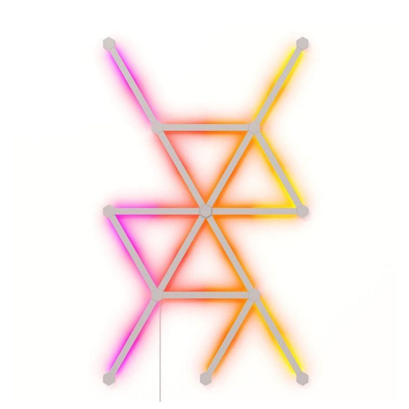 Nanoleaf Lines - RGBW Smarter Kit With 16M+ Colors, Dimmable Gaming and Home Decor Wall Lights (15 LED Light Lines) Nanoleaf Lines - RGBW Smarter Kit With 16M+ Colors, Dimmable Gaming and Home Decor Wall Lights (15 LED Light Lines)